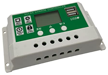 Gogogmee 50a Lcd Solar Charge Controller Battery Charger Regulator Intelligent Regulator