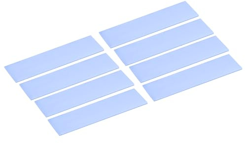 QUARKZMAN 8 Pack M.2 Pad Thermique 100x22x1mm pour Pc M.2 22110 nvme SSD Dissipateur de Chaleur Cooler