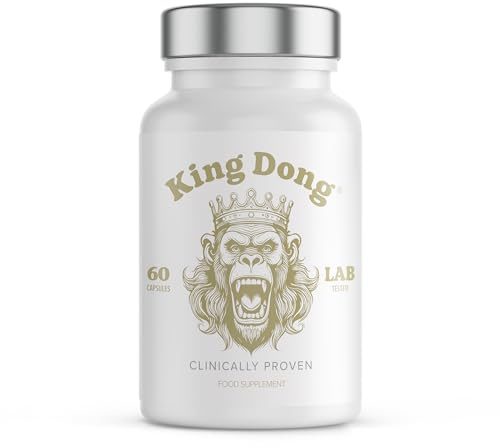 King Dong 60 capsule - Supplemento per prestazioni maschili clinically-proven citrullina e resveratrolo