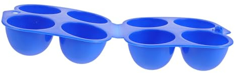 Homoyoyo Boîte à Œufs Étanche Compartiments Portable Support Robuste et Réutilisable pour Transport et Rangement Au Réfrigérateur Camping et Pique