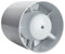 STERR IDM100S Slim Inline Fan 100 mm / 4'' - Inline Fan - Small Extractor Fan - Inline Extractor Fan - Kitchen - Greenhouse - Tent - Garage
