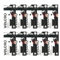 20 x Velcro Brand Heavy Duty Stick On Large Coins, 45mm - Black | Strong Self Adhesive Mounting for DIY & Crafts | Perfect for Room Decor, Posters, Home, Office, School & Garage