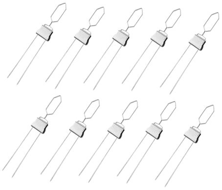 yomoe BBQ-Metallspieße, Edelstahlspieße, Stäbchen für Camping oder Den Heimgebrauch, Wiederverwendbare Spieße für Huhn, Wurst, Rindfleisch