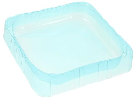 ibasenice Kampfplatte kinderspielplatz Spielplatz zubehör Kreiselbrett aus Kunststoff Disc-Launcher-Spielzeug Zubehör für Discgolf Kampfstadionspielzeug Kreiselplatte Plastik Sky-Blue