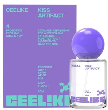CEELIKE Spray Bucal – Aliento Fresco – Práctico para Llevar – Sin Alcohol, Ideal para el Cuidado Bucal – 20ml