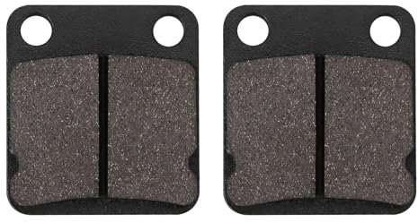 Yerbay Plaquettes de Frein pour DAELIM SL125 Otello Fi/SQ125 S2 Freewing 2007-2009 / 50cc 70cc 90cc 110cc 125cc 150cc 200cc 250cc Biciclette Pit Bike Scooter ATV Quad Go Kart Nero