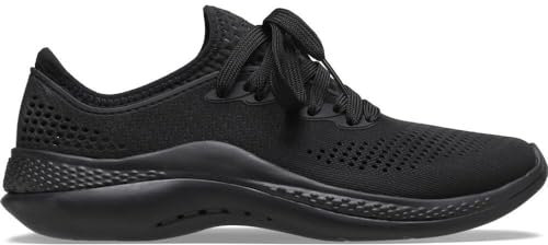 Crocs LiteRide 360 Pacer Sneaker, Black, Women, UK 6