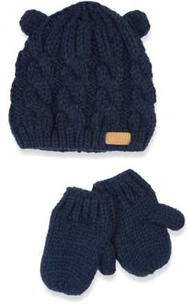Chicco Set de Gorro y Guantes Bebé-Niños para el Invierno Nos
