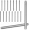 Lot de 15 tiges filetées M6 x 60 mm en acier inoxydable 304 A2 V2A, filetage complet, tiges filetées pour l'industrie des raccords à vis, appareils