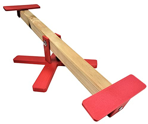 RITE FARM PRODUCTS 22 INCH Long Chicken Teeter Totter RED Poultry Seesaw Perch