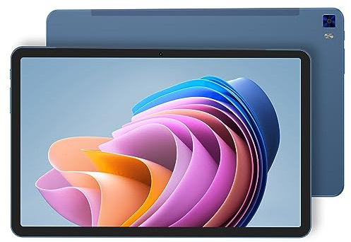 VASOUN 10,4 tums Surfplatta Android 11 Surfplatta PC med 256 GB Minne, 16 GB (8 GB + 8 Utökad) RAM & Octa-Core Processor, 5 G WiFi, 2 000 x 1 200 FHD IPS-Skärm, Bluetooth, FM, Thin-Light Surfplatta