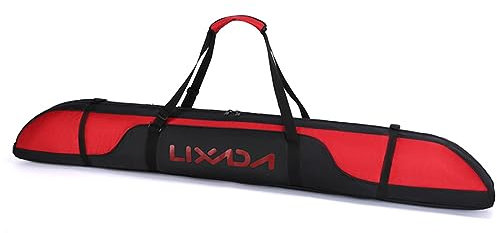 Lixada Snowboard Tasche, Boardbag, Snowboardbag,Ski-Reisetasche, Oxford-Stoff, Snowboard-Tasche mit verstellbarem Schultergurt,160cm