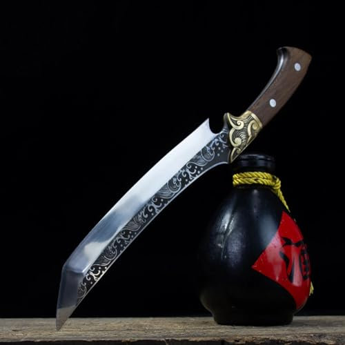 FBITE Cuchillo Sashimi de 9 pulgadas, acero 7Cr17MoV, corte afilado, salmón, Sushi, jamón, fileteado, cuchillo de cocina for pescado, mango de madera