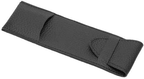 PATIKIL Dart Case, PU Leather Dart Wallet Bag with Stand Holds 3 Steel Tip or Soft Tip Darts Keeps Flights in Perfect Shape, Black
