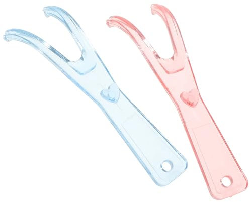 Dental Flosshalter für Zähne, 2pcs wiederverwendbar
