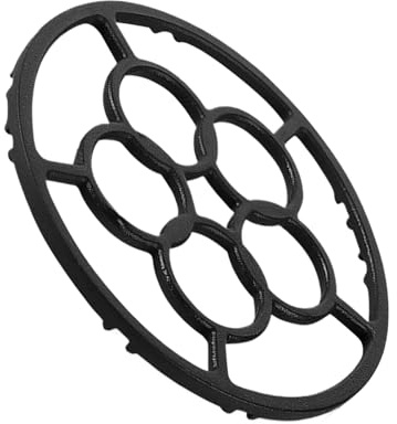 Generico Support pour Wok de cuisine, support multi-usage en fonte pour poêles et cuisines, accessoires réutilisables pour cafetières, casseroles et ustensiles de cuisine