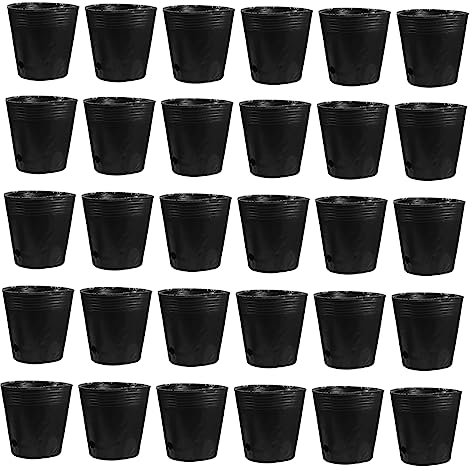 Milisten 100pezzi Per Piantare Bonsai in Materiale Pe Spessa Tazza Per Giardinaggio Bonsai Buona Ventilazione Sacchetto Per Nutrienti Ciotola Per Piantare Riutilizzabile
