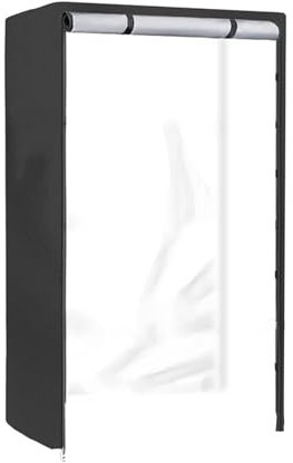 Cubierta Estante Alambre Oxford 420D Impermeable Antipolvo Cremallera Doble Para Almacenamiento Cocina Despensa Garaje Sótano Patio Muebles Exteriores Protección Todo Clima