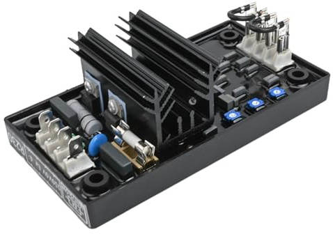 Módulo regulador de voltaje automático (AVR) R230 para generadores Leroy Somer - Entrada 120VAC, 8A continuo, ±% regulación, supresión, -40°C a