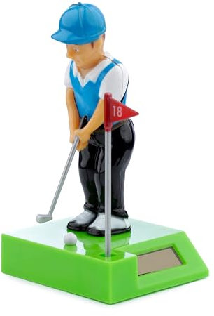Puckator Solar Pal - Golfer - Solar Betrieben Neuheit