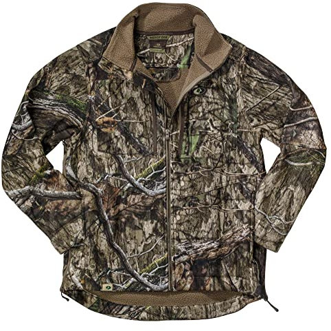 Mossy Oak Herr Sherpa 2.0 Fleecefodrad Camo Jaktjacka, Kamouflage kläder, Country DNA, XXL