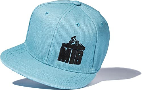 Baddery Fahrrad Mütze Kinder : MTB - Mountain-Bike Cap Junge - Sport Kappe (Türkis)