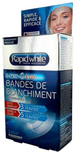 Rapid White Express 5 Minutes Bandes de Blanchiment