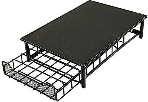 Kapselhalter Schublade für 60 Stücke Tassimo Kapseln | Kapselschublade Kapselspender Kapselständer aus Metall | Organizer zur Aufbewahrung von Kaffee Kapseln | Tolle Geschenkoption