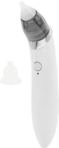 Hohopeti Elektrischer Nasensauger Für Babys Nasenreiniger Mit 5 Einstellbaren Saugstufen Sicherer Schleimreiniger Wiederverwendbare Silikonspitzen Nasensauger Für Neugeborene Hygienisches