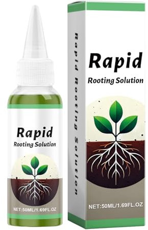 Stimolante Radicale Per Piante - Fertilizzante Liquido Per Piantine,Nutriente Vegetale Liquido Da 50ml Per Prato, Serra, Giardino E Cortile
