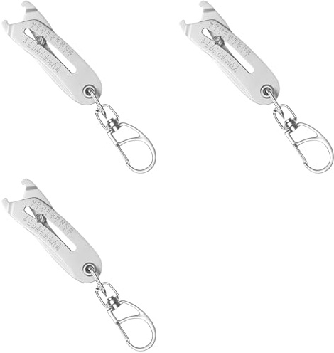 Tacdas 3X con Misuratore di Dimensioni Precise Delle Filettature,Indicatore Dimensioni del Calibro di Bulloni e,con Misuratore di Dimensioni Precise Dei Bulloni