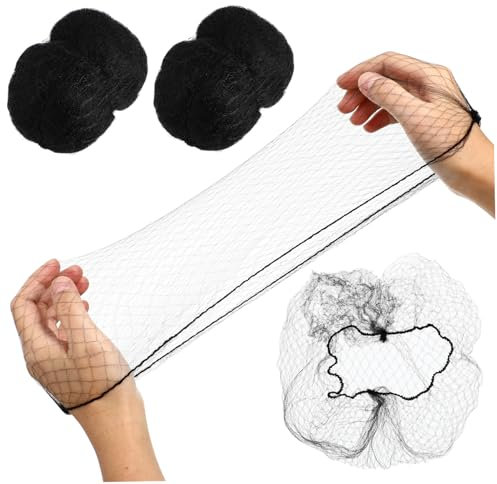 Ciieeo 100stücke Unsichtbare Haarnetze Aus Elastischem Mesh Für Küche Und Lebensmittelservice Schwarz Bequeme Und Atmungsaktive Hauben Für Alltag