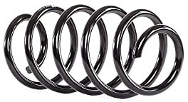 MONROE 2x Fahrwerksfedern Federn Vorne Schraubenfeder mit konstantem Drahtdurchmesser Länge: 335mm Außendurchmesser: 144mm SE3347