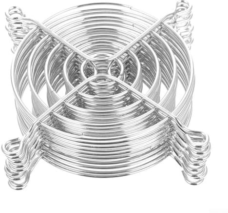 Griglia di raffreddamento in metallo, 90 mm, rete protettiva per uso sicuro di attrezzature da 10 pezzi
