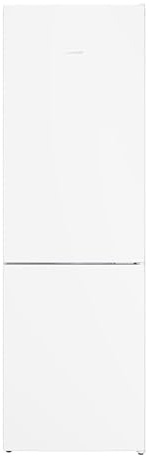 Siemens iQ300 fristående kyl/frys kombinerad 186 x 60 cm, KG36NVWCG, 218 l kylning och frys 103 L, total noFrost, sömlös placering, multiAirflow-system, HyperFresh Plus låda, vit