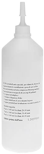 BeMatik - Lubrifiant Semi-Liquide de 1Kg pour l'insertion de câbles à Fibres optiques dans des tuyaux de 20 à 50 mm de Section