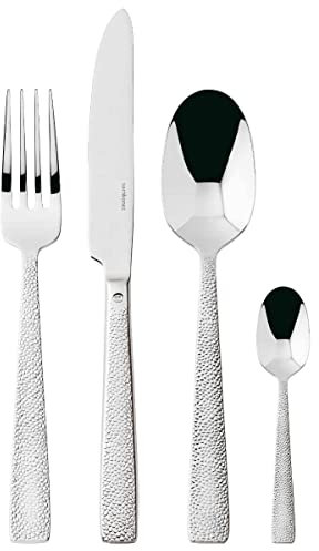 Sambonet 24-tlg. Vh. Edelstahl 18/10 SP Geschirr-Set Silber