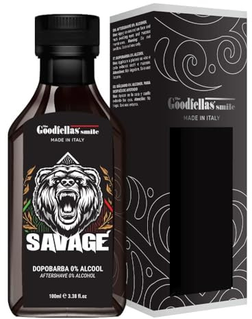 The Goodfellas' smile fluido dopobarba zero alcool Savage 100ml