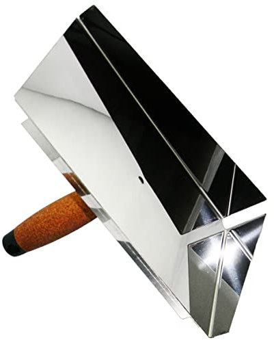 Fugblech Edelstahl 245 x 155mm Verfugungsblech Fugenhilfe Keramikfliesen Klinker Verfugungsblech CT04