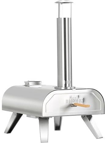 Horno de pizza portátil BIGHORN,horno de pizza pellets