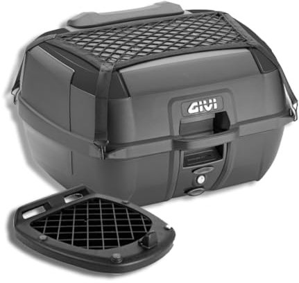 GIVI Topcase B45B+ 45L SCHWARZ COVER MIT MONOLOCK PLATTE UNIVERSAL RÜCKENLEHNE