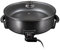 ecolle Hochwertige elektrische Pizzapfanne Partypfanne 42 cm/Grillpfanne/Elektropfanne/Pizzaofen /Crepe /Paella Pfanne/Hot Pot, Leistung 1500 (42cm x 9cm)