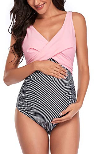 SUMMERSUNSHINE moderskap en del baddräkt fram kors moderskap baddräkt baddräkt moderskap bikini