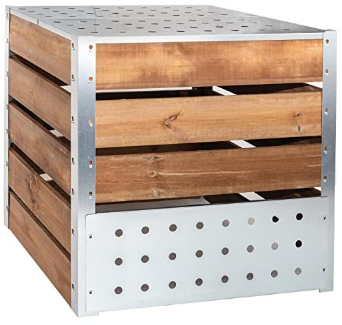 GUILLOUARD Silo à Compost Acier et Bois 700L