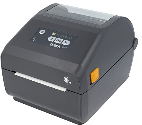 ZEBRA ZD421d Drucker mit Abreißkante - 300 DPI - Thermodirekt - 108 mm max. Druckbreite, Bluetooth (BLE), LAN, USB, USB-Host Schnittstellen (ZD4A043-D0EE00EZ)