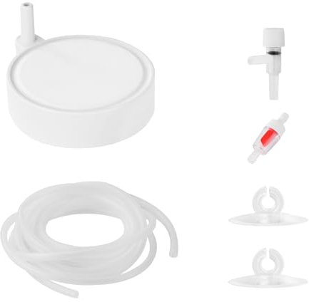 flintronic Pierre à air d'aquarium, 50mm Pierre à Bulles Aquarium, Diffuseur d'air pour Aquariophilie, Bulles Super minuscules Air Aquarium Ultra Silencieux Bulleur Aquarium pour Aquarium