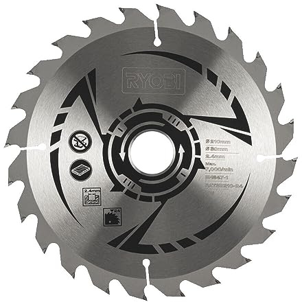 RYOBI - 24 Teeth Blade diam. 210 mm - 30 mm bore for RTBS18X Circular Saw - Available from March 2023 - RATSB210