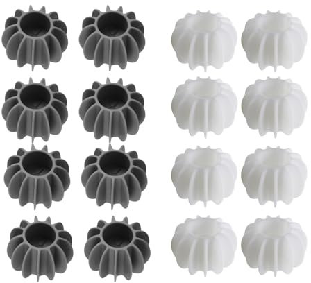 Landrain 16 bolas de lavado para chaquetas de plumón, bolas de secado reutilizables para chaquetas de plumón