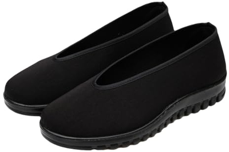 Leichtrit Chaussures Kung Fu Traditionnelles Chinoises, Homme, Tissu Coton, Lumières, Convient pour un Usage Décontracté en Intérieur et en Extérieur