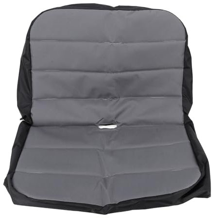 TANIQIACA Traktor-Sitzbezug, wasserdicht, staubdicht, sonnenbeständig, lichtbeständig, mit Aufbewahrungstaschen, Ersatz-Sitzbezug für Aufsitzrasenmäher, hergestellt aus robustem 600D PVC